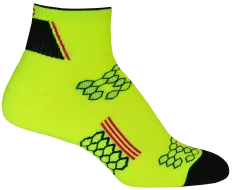 2ndWind Quarter Crew Socks | Neon Pink
