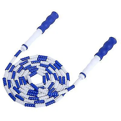 2Pcs green Soft Beaded Skipping Rope With Adjustable Section,Skipping Rope Without Tangles,fitness sports equipment AZ21967