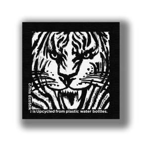 3" x 3" Tiger Coloring EcoStiks Patches - Bulk