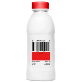 Barcode - 'FL-05' Malibu Punch Fitness Water (16.9OZ)