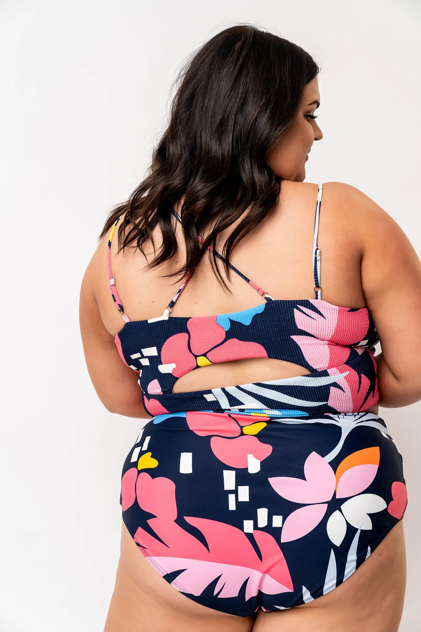 Barefoot Bottom | Blue Wave Floral