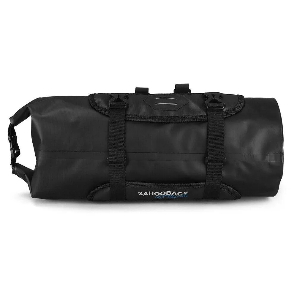 Bicycle Bag Waterproof Cycling Mountain Road MTB Bike Front Frame Handlebar Pannier Dry Bag with RollTop Closure 3-7L Adjustable