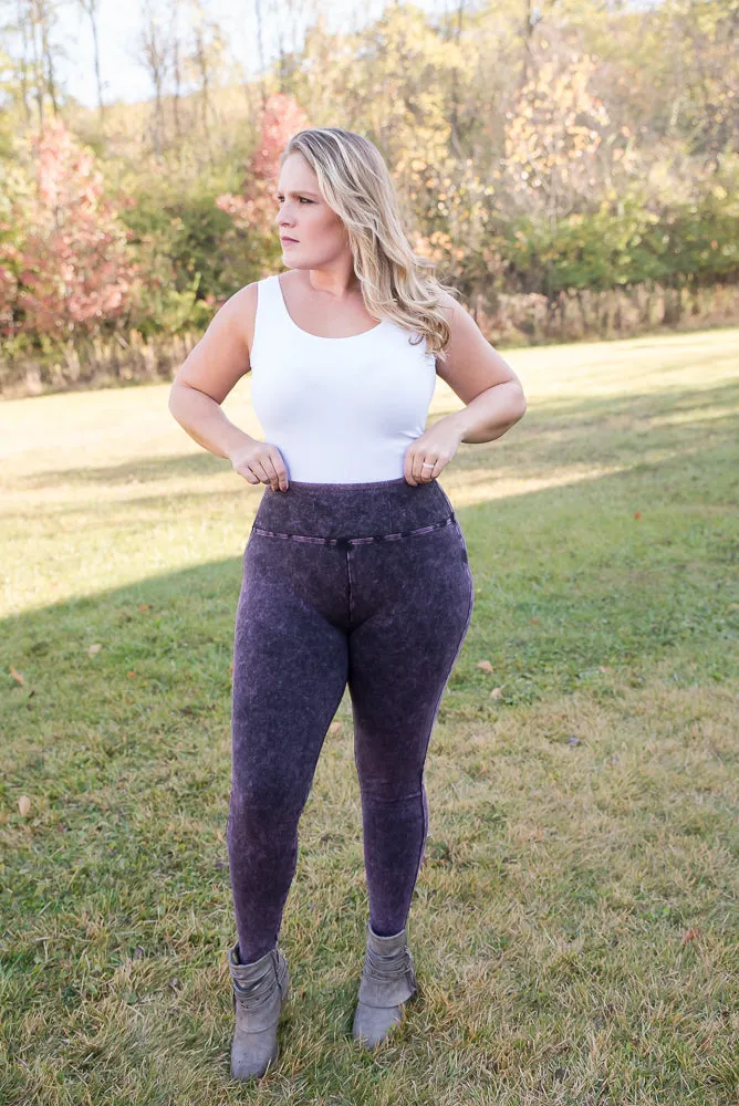 Blackberry Yoga Leggings