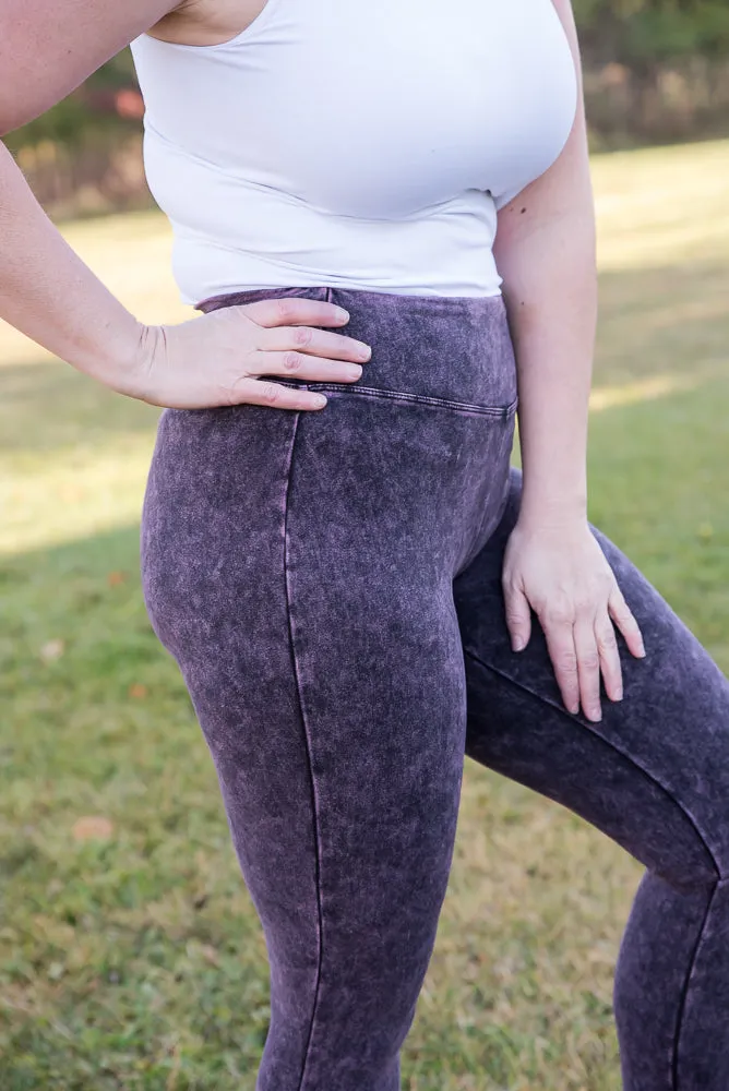 Blackberry Yoga Leggings