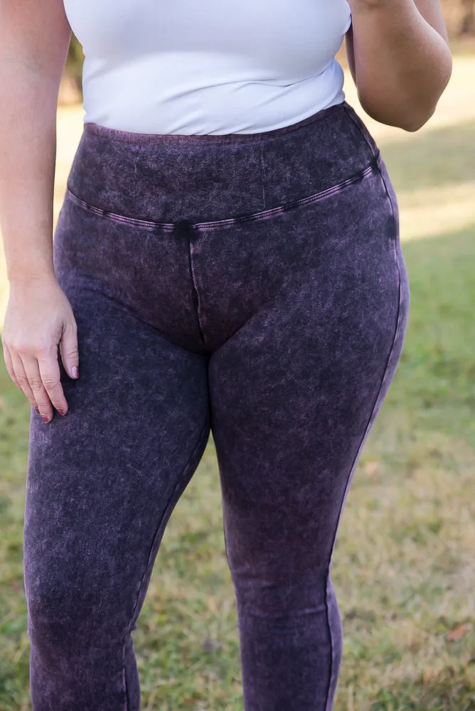 Blackberry Yoga Leggings