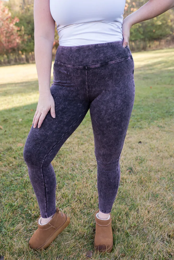 Blackberry Yoga Leggings