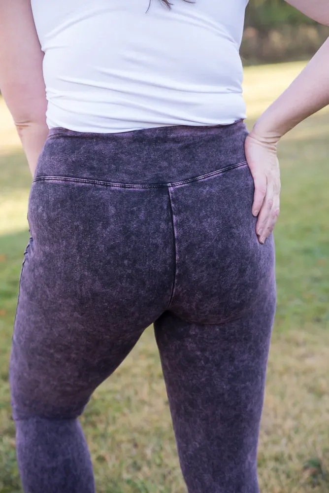 Blackberry Yoga Leggings