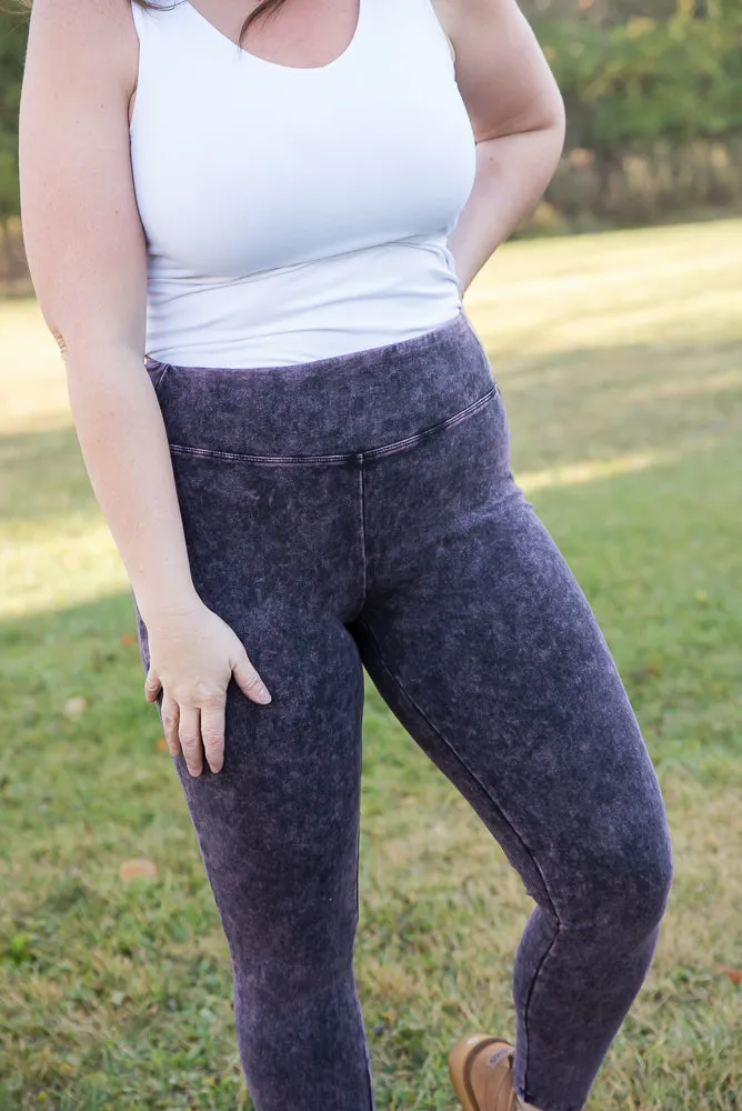 Blackberry Yoga Leggings
