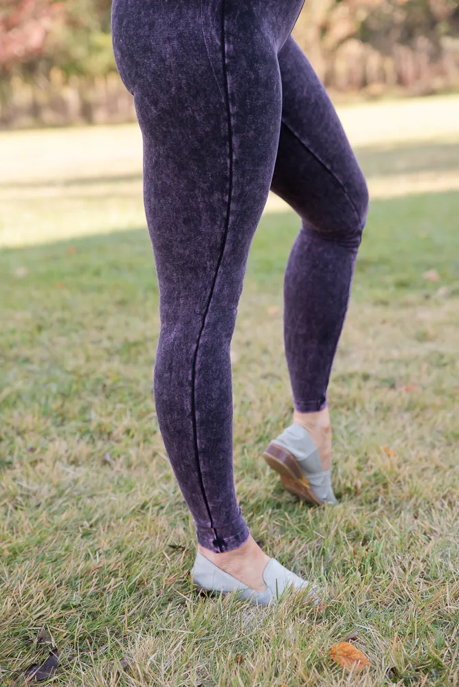 Blackberry Yoga Leggings