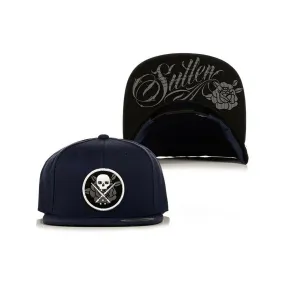 Bloom Navy Snapback Cap