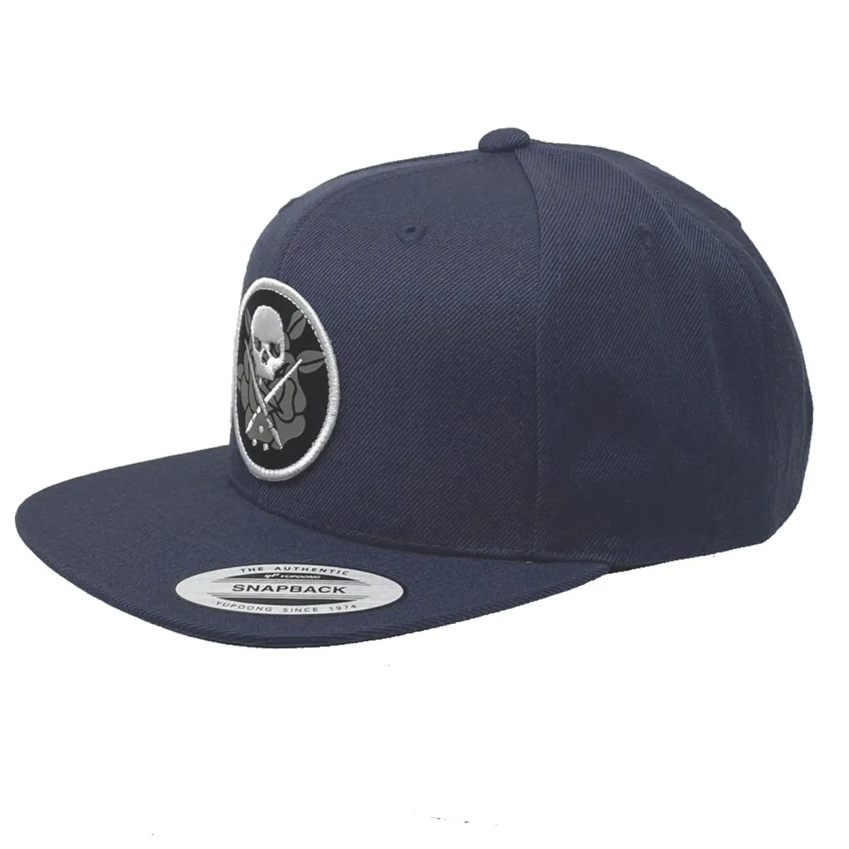 Bloom Navy Snapback Cap