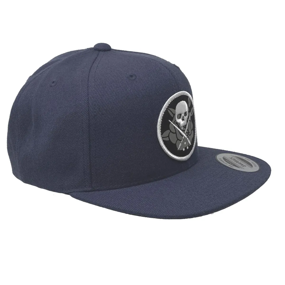Bloom Navy Snapback Cap