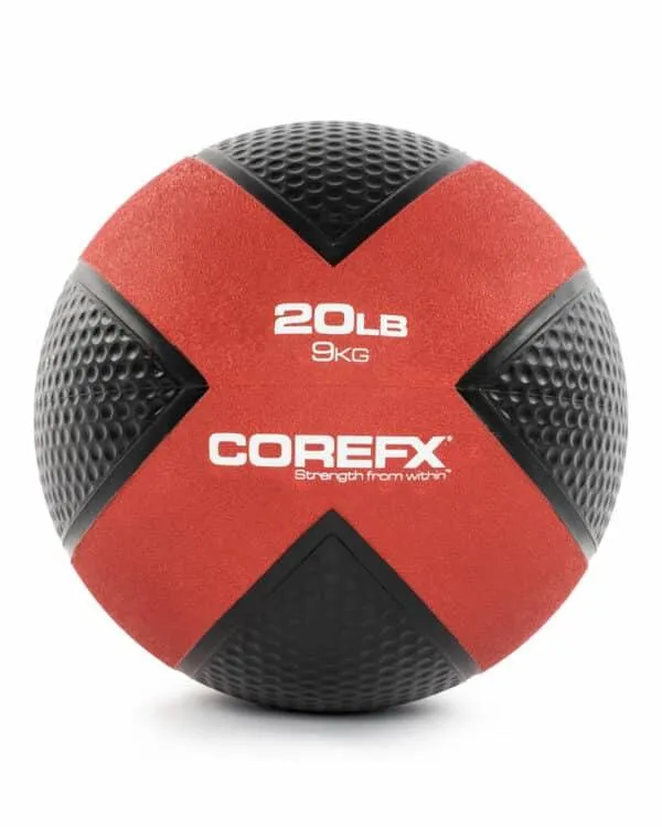 CFX RUBBER MEDICINE BALL 20 LB