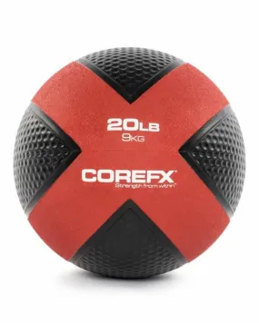 CFX RUBBER MEDICINE BALL 20 LB