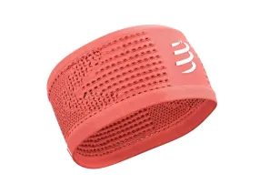 Compressport Unisex Headband ON/OFF Coral - CU00009B_401_0TU