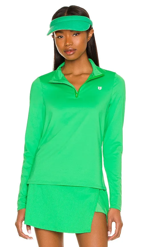 Eleven by Venus Williams Legacy Long Sleeve Top in Green