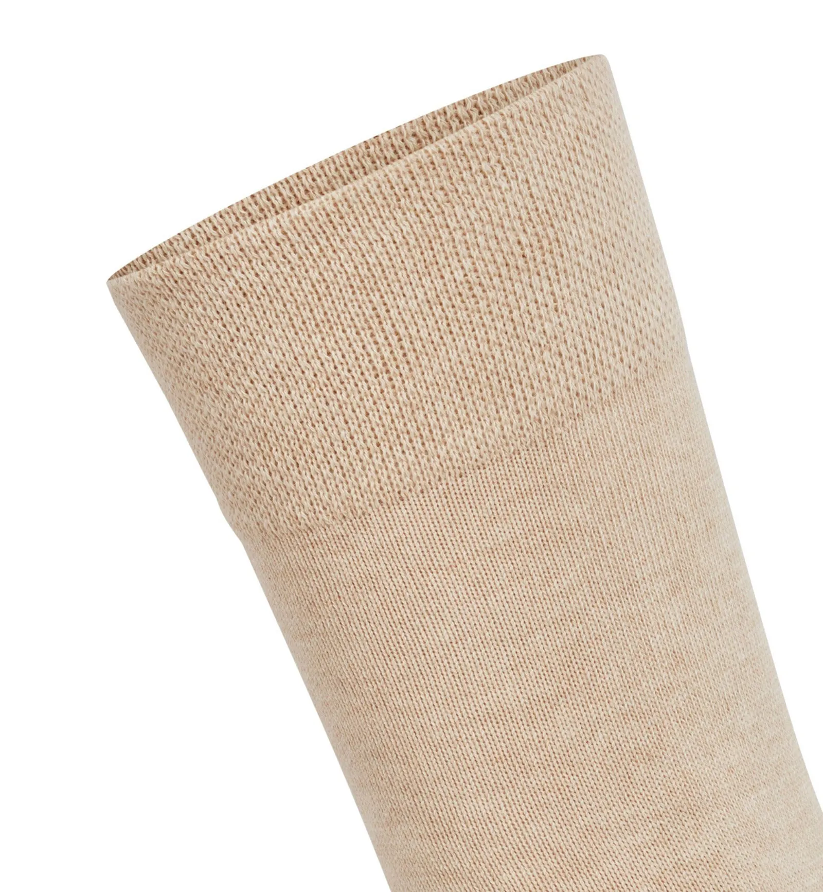 FALKE Sensitive London Crew Socks (46472) - Sand Melange