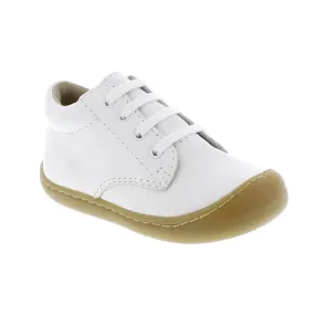 Footmates Reagan White Nappa Shoe