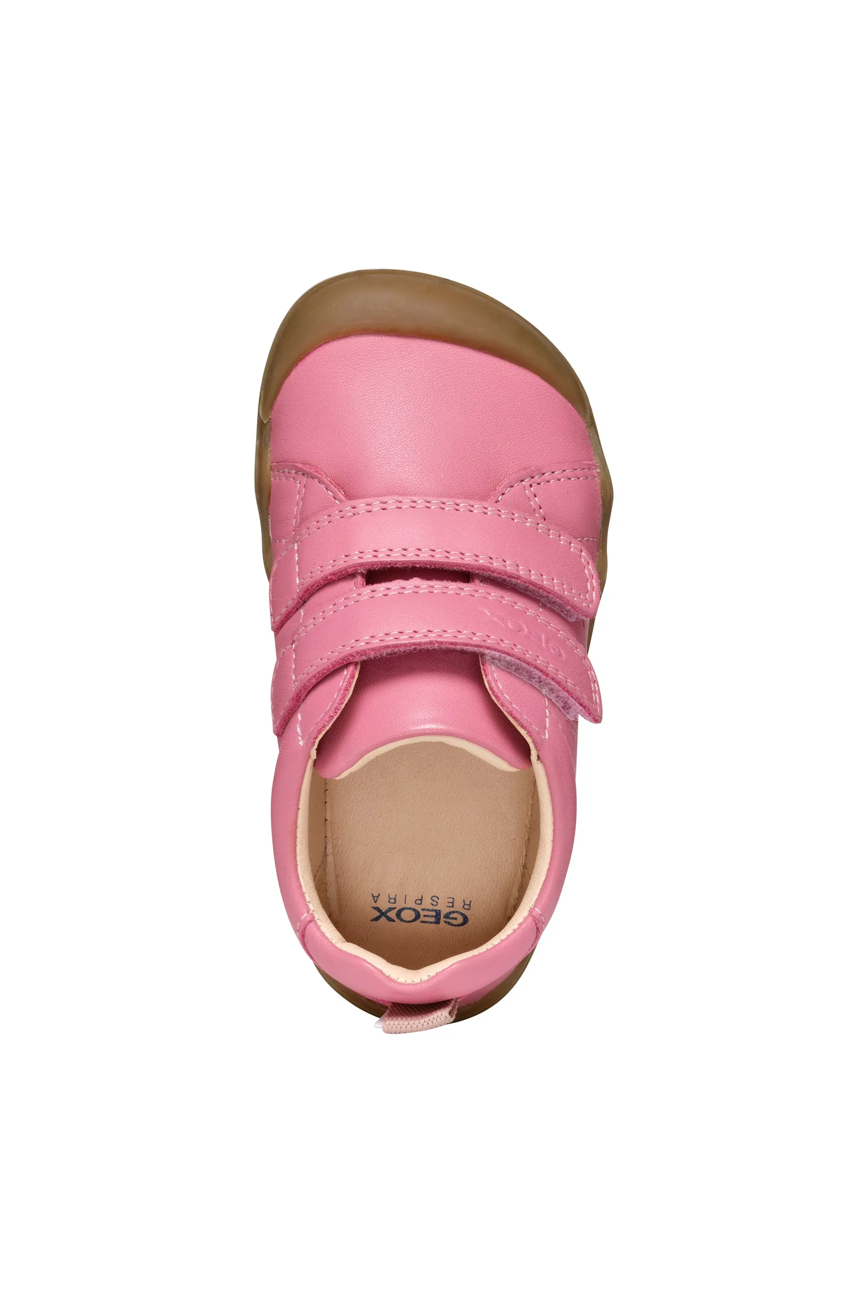 Geox SteppieUp Girls Dark Pink Barefoot Shoe