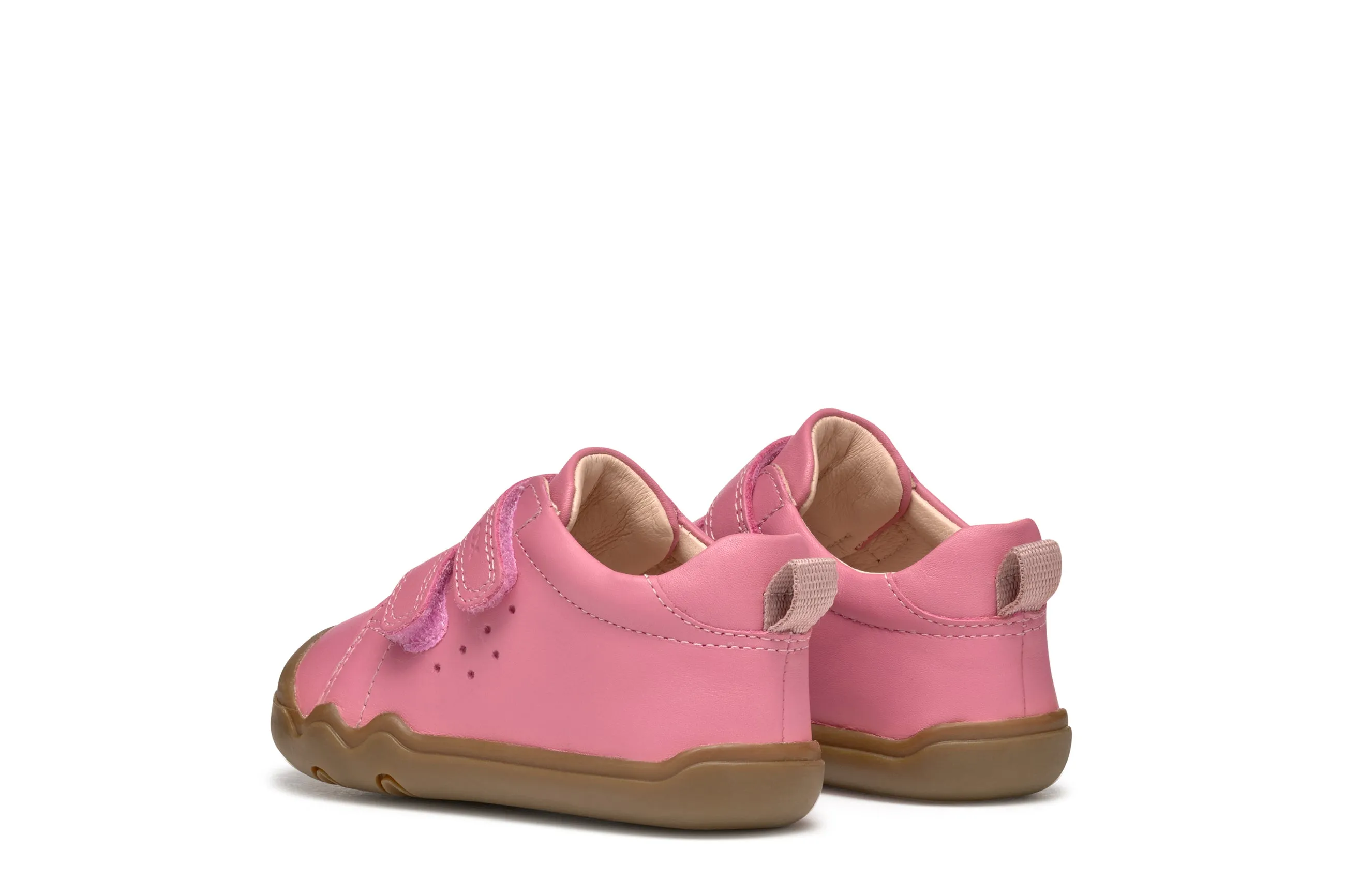 Geox SteppieUp Girls Dark Pink Barefoot Shoe