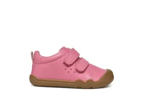 Geox SteppieUp Girls Dark Pink Barefoot Shoe