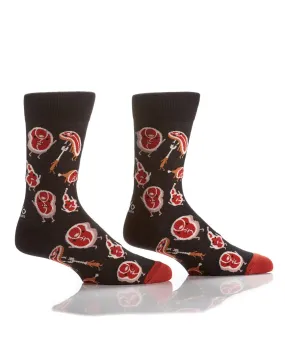 Grillin' Men's Crew Socks