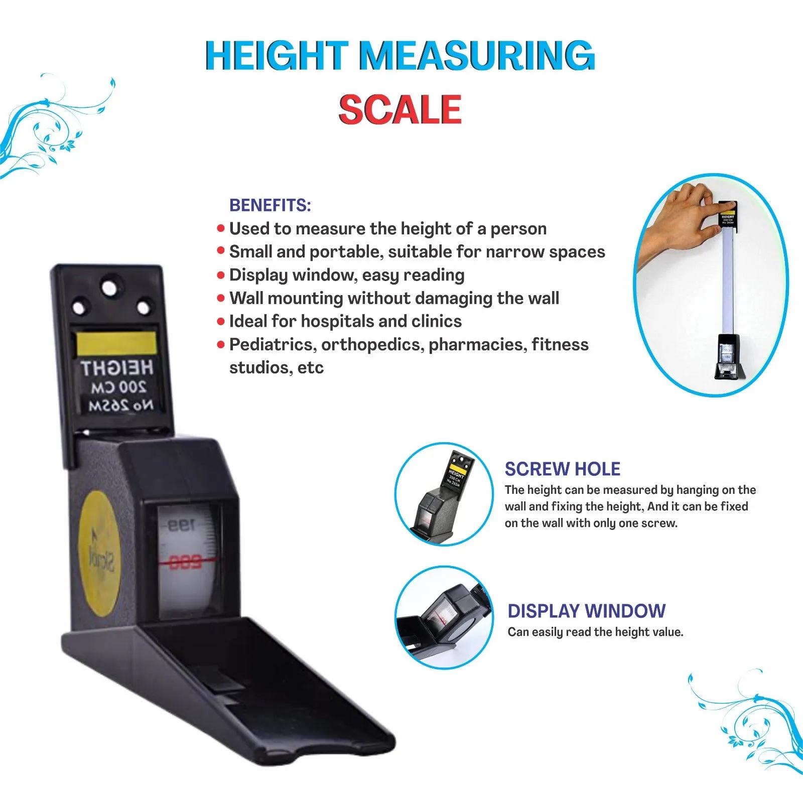 Height Measurement Tape