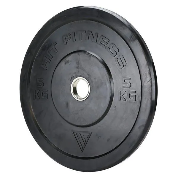 Hit Fitness Athletic Pack 120kg | F100 Rack & Black Bumper Plates