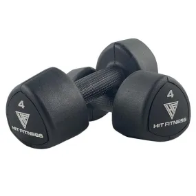 Hit Fitness Rubber Studio Dumbbell | 4kg