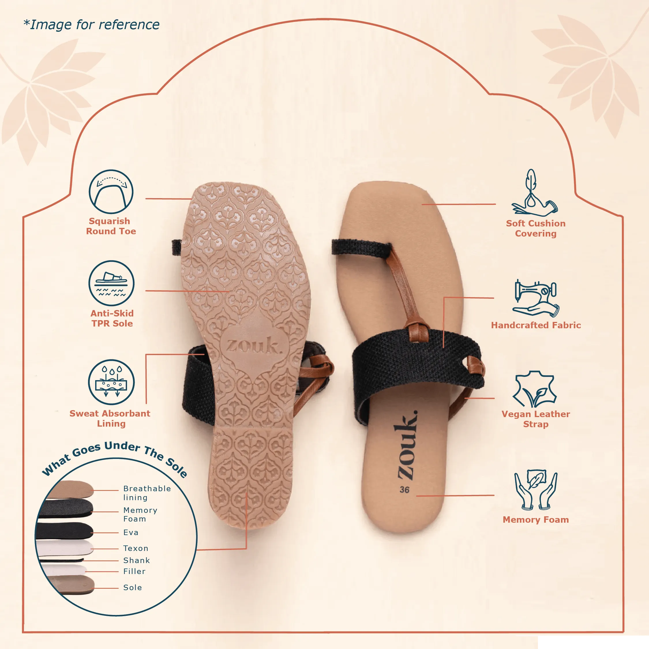 Howrah Lilies Women's Chappals