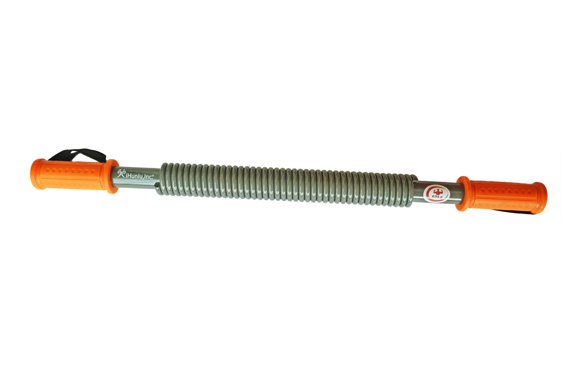 Ihuniu Power Twister Bar 20Kg, 30Kg, 40Kg, 50Kg, 60Kg, 80Kg, 100Kg, 120kg for Shoulder Arms and Chest Exercises Stretching Toning Dual Springs for Men and Women