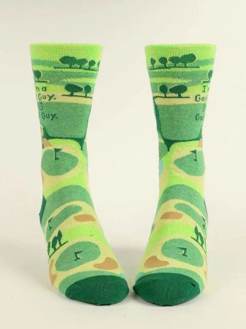 I'm A Golf Guy. BIG Golf Guy. Men's Crew Socks