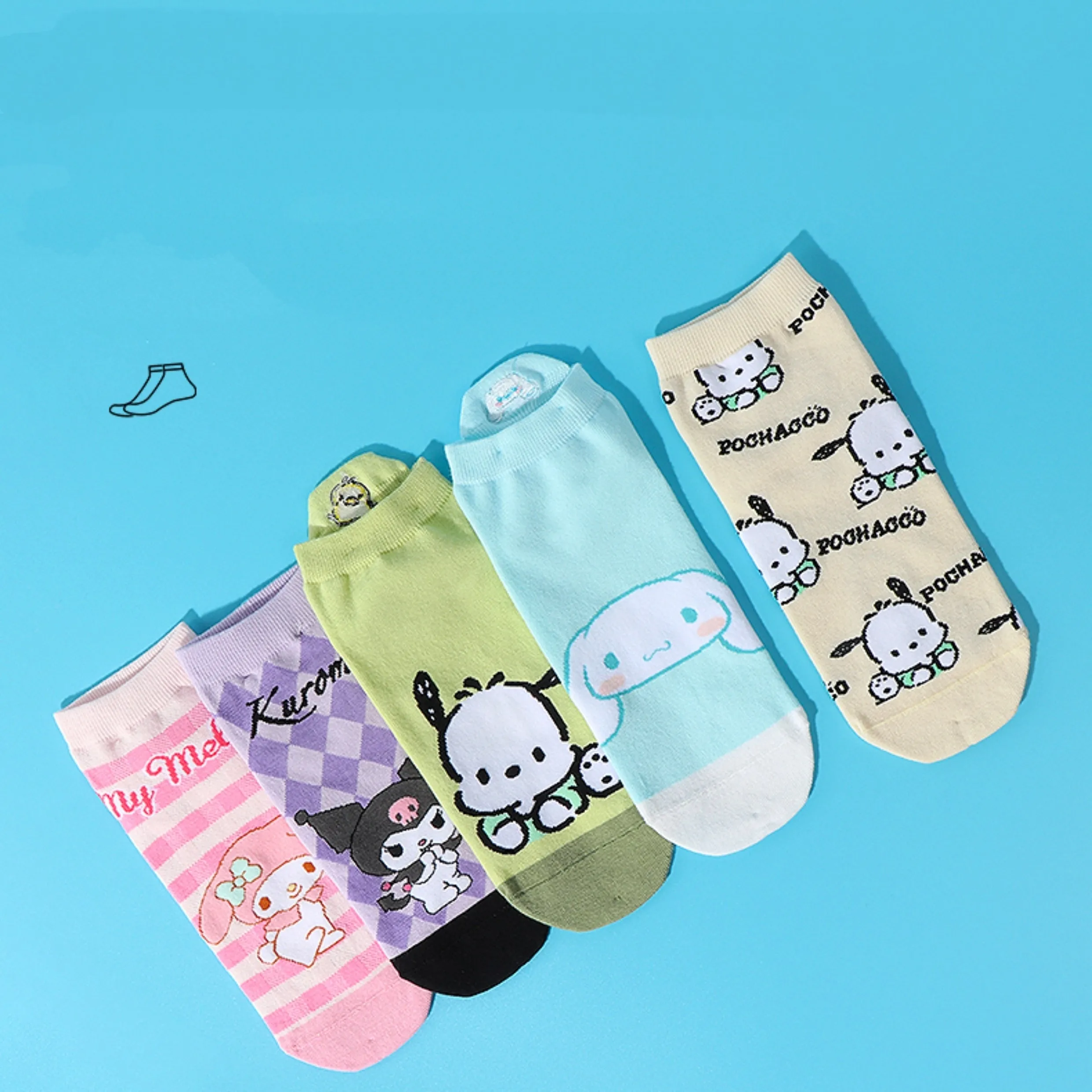 Kawaii Summer Sanrio Character Socks