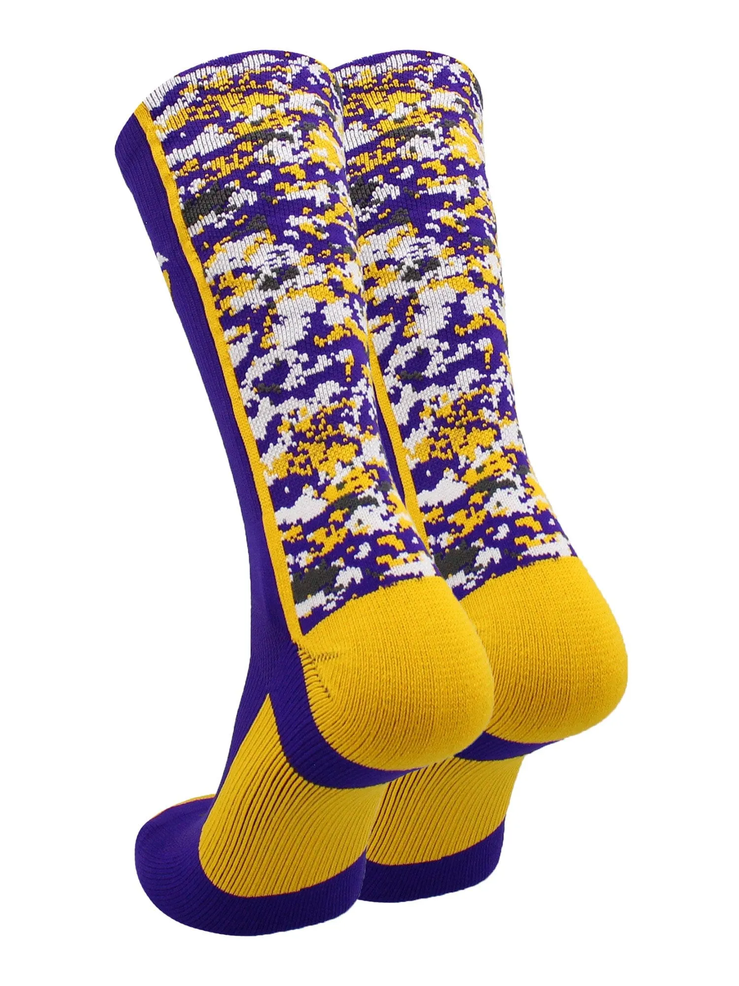 LSU Tigers Digital Camo Crew Socks
