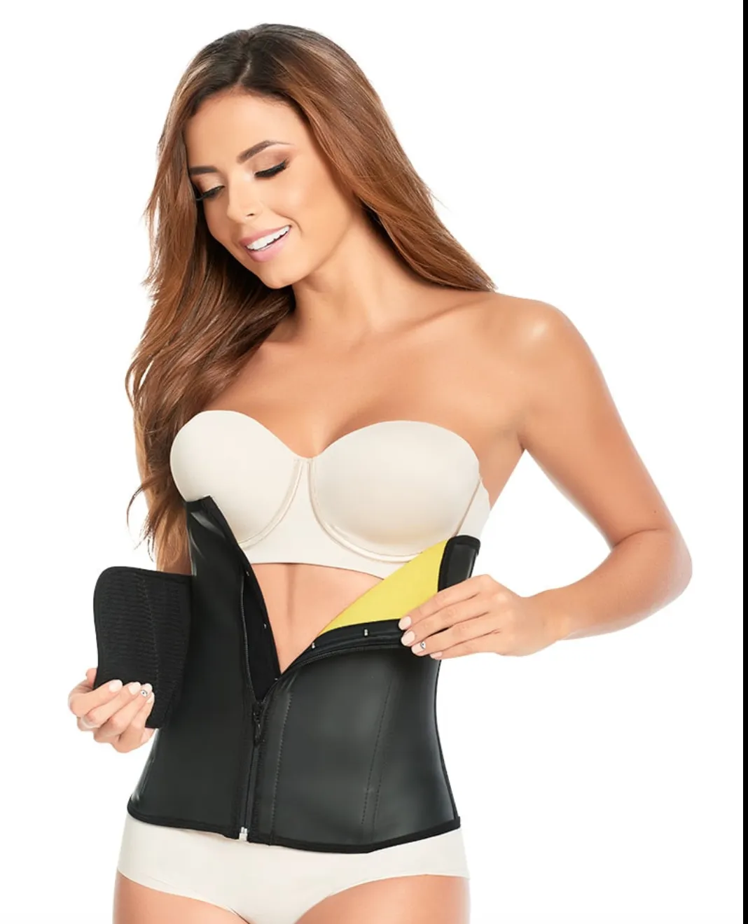 ON SALE 4037 ANN M Fitness Belt  Latex & Neopreno with zipper