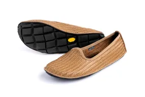 One Quarter Womens Braided Leather Hazelnut