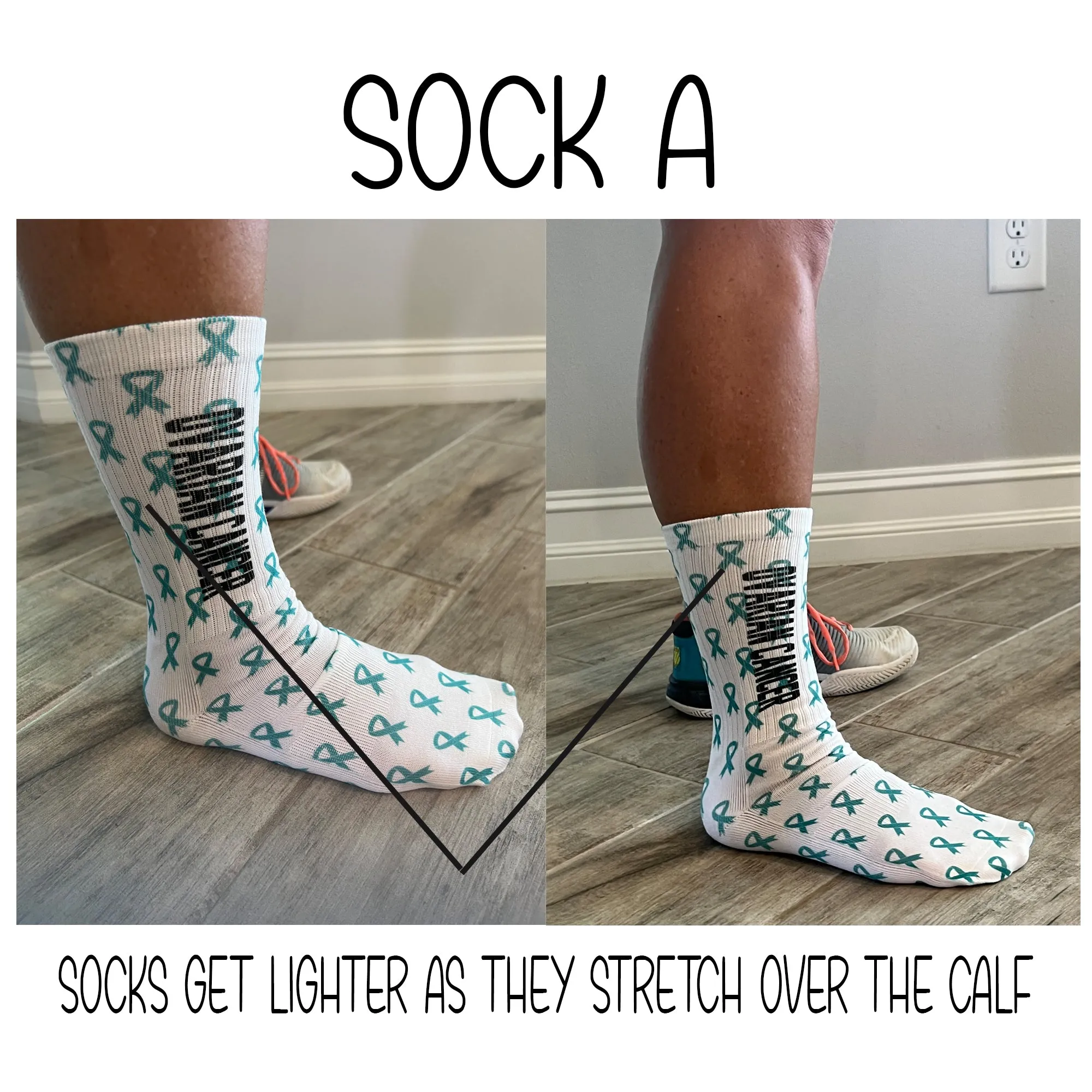 Personalized Gymnast Crew Socks