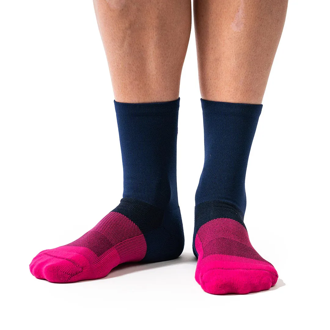 RNNR - Marathon Crew Sock - Freshman Navy