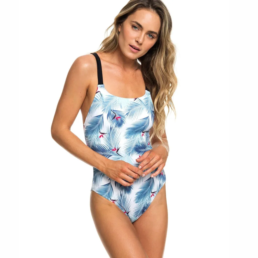 Roxy Roxy Fitness Sporty One Piece Swimsuit