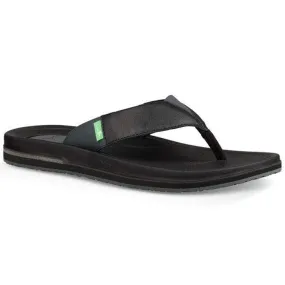 Sanuk Mens Beer Cozy 3 Black