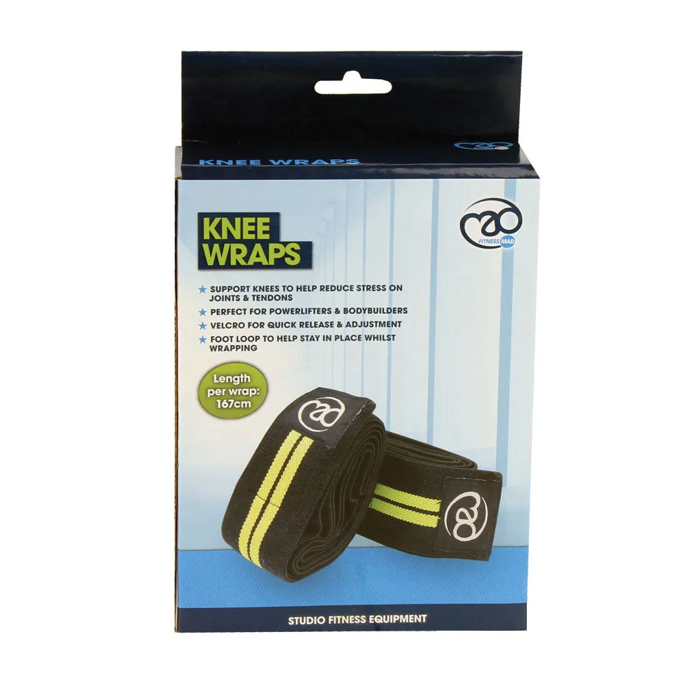 Weight Lifting Knee Support Wraps