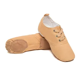 Woman's Canvas Low Heel Ballet Dance Sneaker