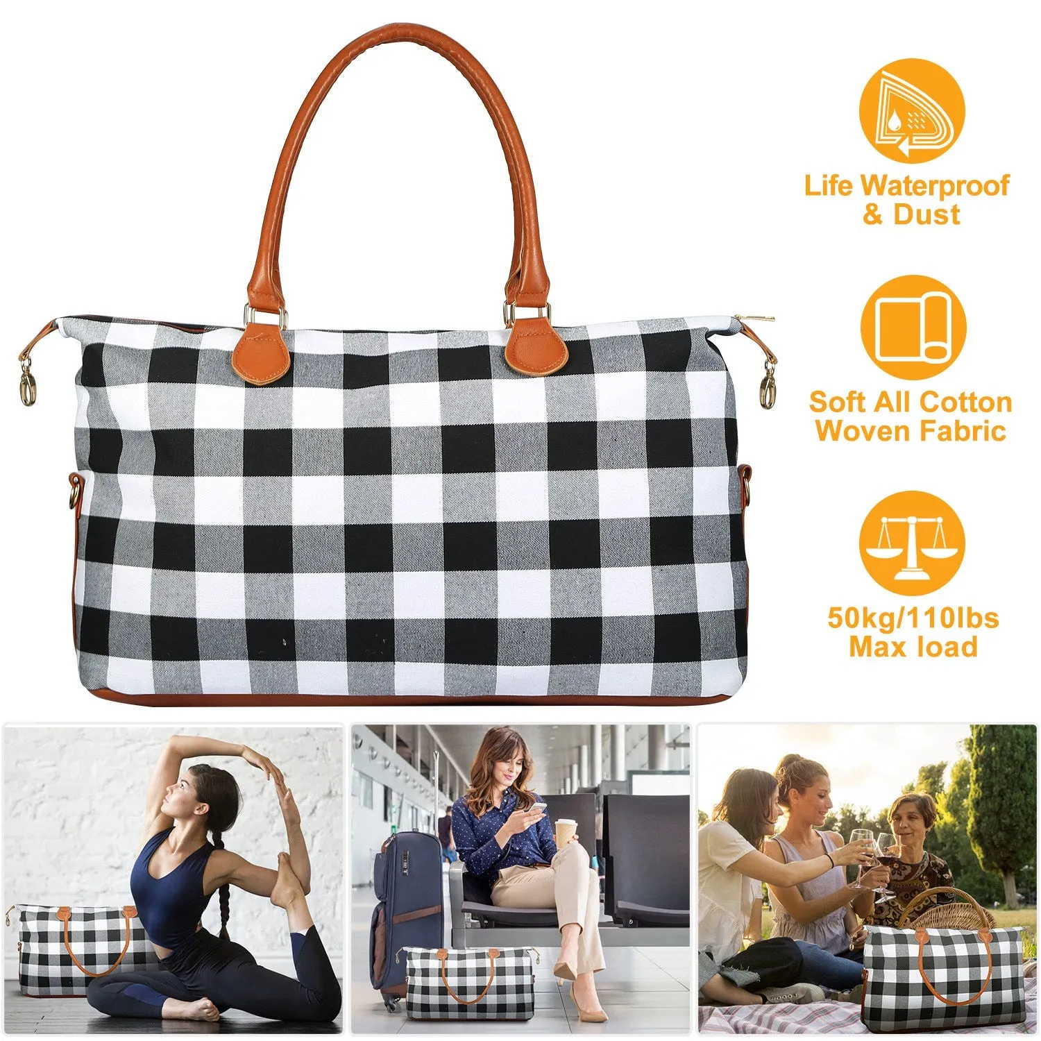 Women Duffle Bag Travel Luggage
