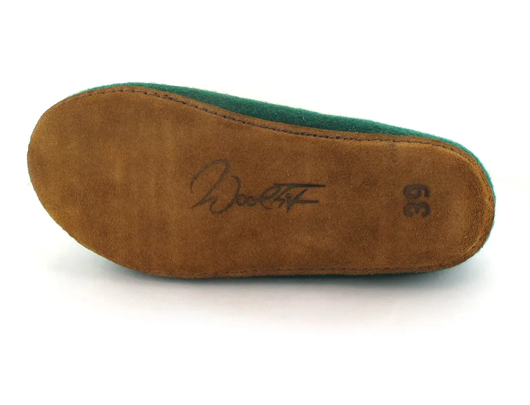WoolFit® Colorful Felt Slippers with Insoles Classic closed-heel