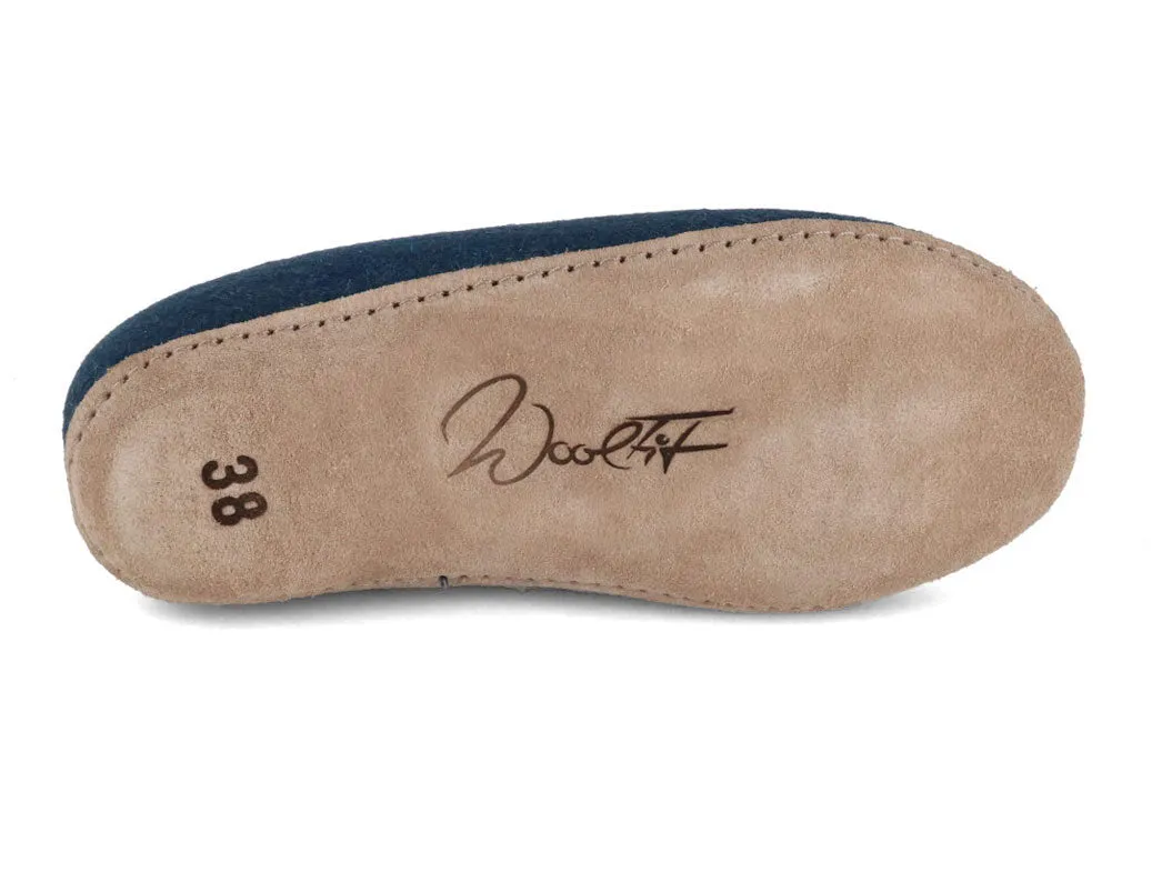 WoolFit® Colorful Felt Slippers with Insoles Classic closed-heel
